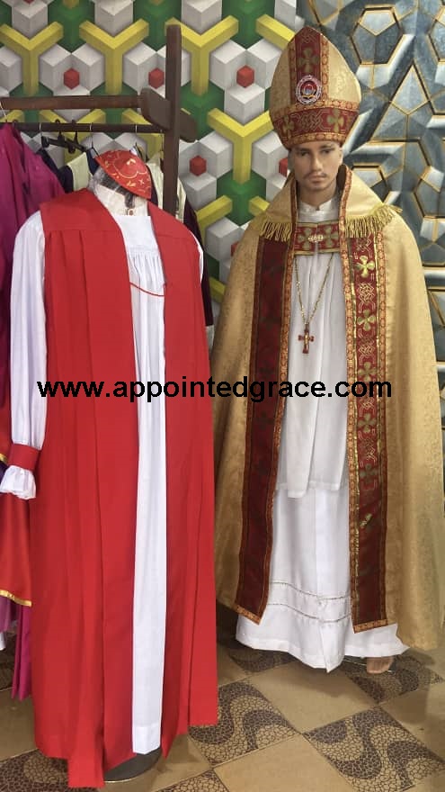 Ordination vestment set for clergy in Nigeria